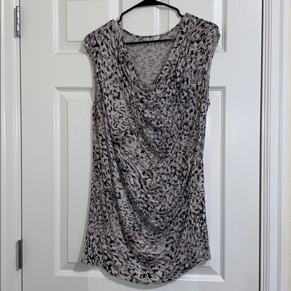 CAbi Flattering Dressy Tank